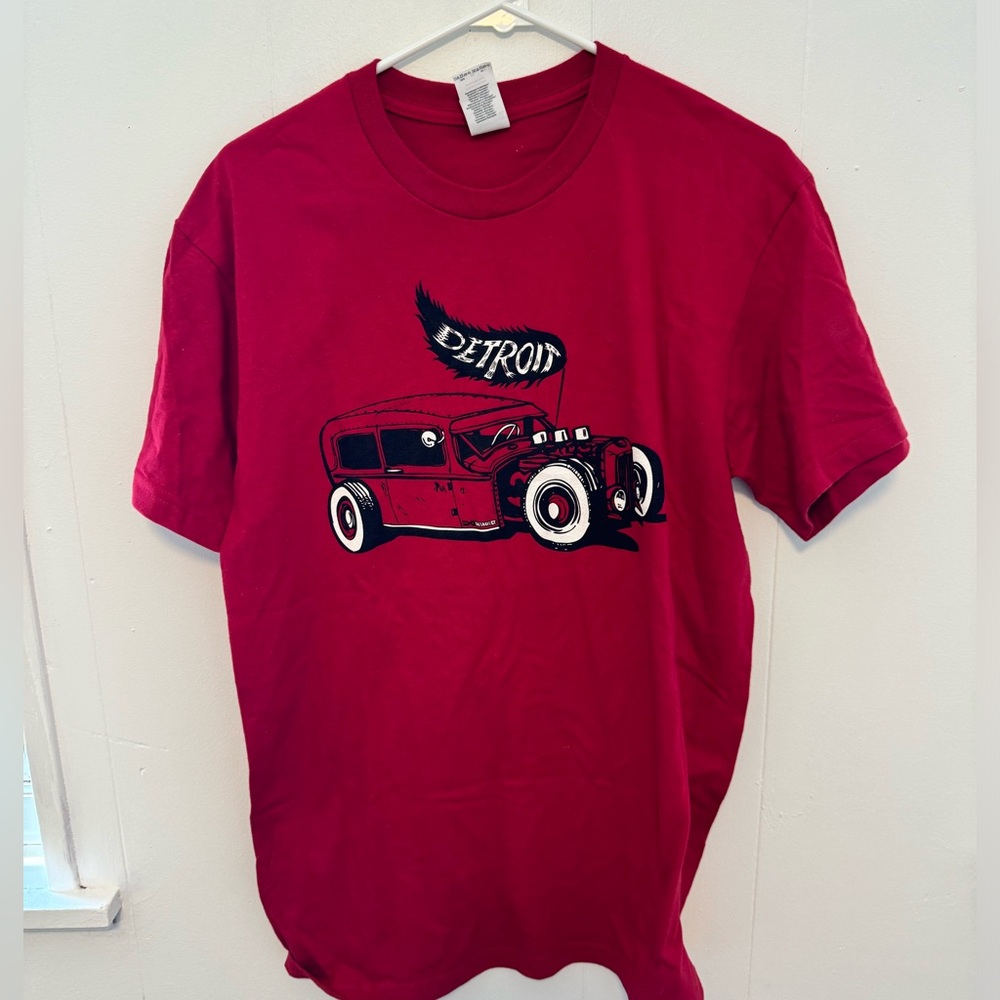 Men’s VINTAGE Detroit Car T Shirt MEDIUM